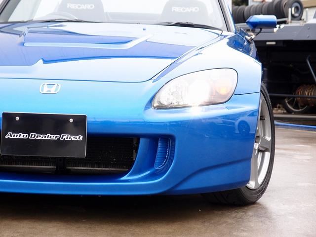 S2000 ベースグレード ASM車両 ASMエアロ ASMマフラー ASMカーボンボンネット ASMXRECAROシート アラゴスタ車高調 モデリスタ17AW 幌張替 過去整備記録簿19枚 無限ロールバー 無限エアクリBOX(28枚目)