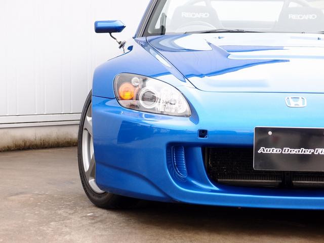 S2000 ベースグレード ASM車両 ASMエアロ ASMマフラー ASMカーボンボンネット ASMXRECAROシート アラゴスタ車高調 モデリスタ17AW 幌張替 過去整備記録簿19枚 無限ロールバー 無限エアクリBOX(29枚目)