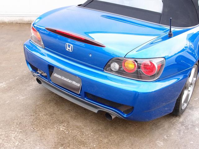 S2000 ベースグレード ASM車両 ASMエアロ ASMマフラー ASMカーボンボンネット ASMXRECAROシート アラゴスタ車高調 モデリスタ17AW 幌張替 過去整備記録簿19枚 無限ロールバー 無限エアクリBOX(48枚目)