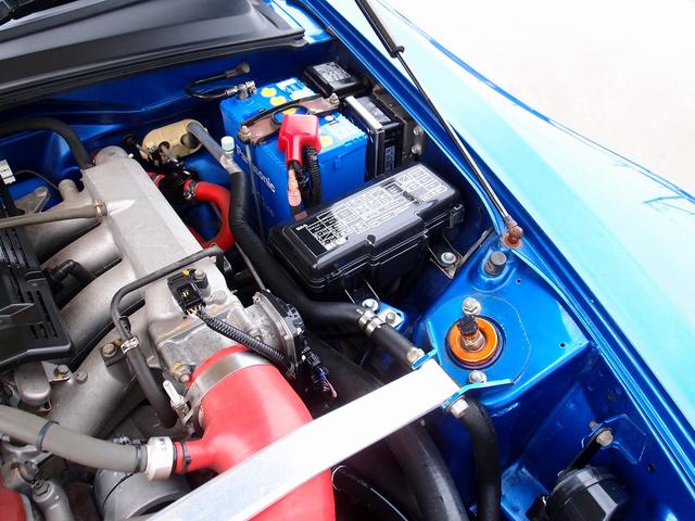 S2000 ベースグレード ASM車両 ASMエアロ ASMマフラー ASMカーボンボンネット ASMXRECAROシート アラゴスタ車高調 モデリスタ17AW 幌張替 過去整備記録簿19枚 無限ロールバー 無限エアクリBOX(58枚目)