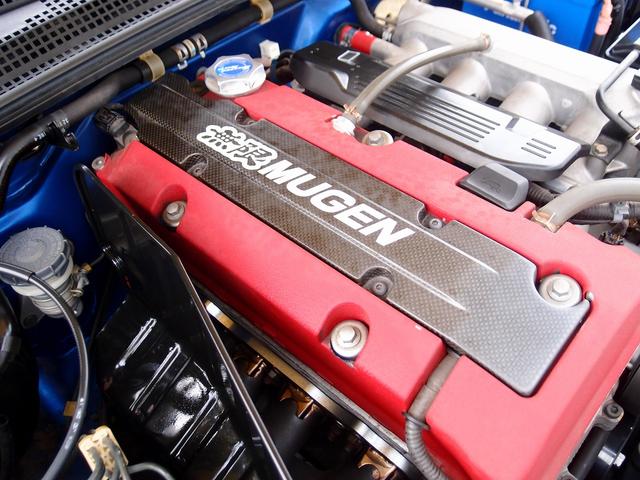S2000 ベースグレード ASM車両 ASMエアロ ASMマフラー ASMカーボンボンネット ASMXRECAROシート アラゴスタ車高調 モデリスタ17AW 幌張替 過去整備記録簿19枚 無限ロールバー 無限エアクリBOX(61枚目)