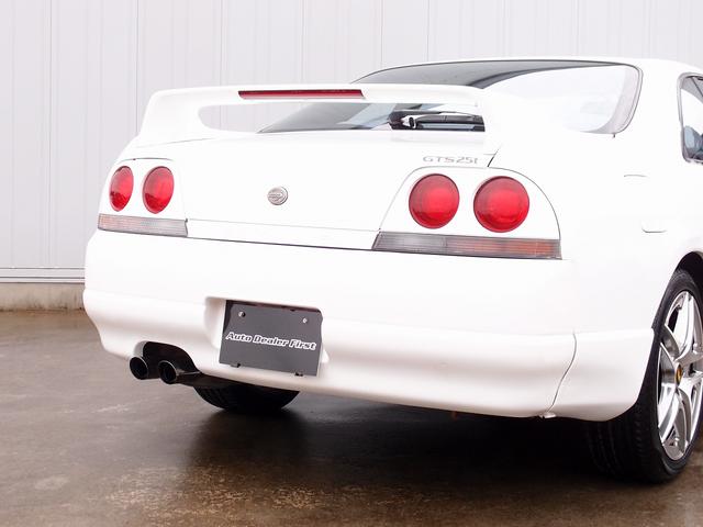 スカイライン GTS25tタイプM スペックII 過去整備記録簿19枚 走行90130kmタイミングベルト交換 走行113271km前後ブレーキパッド交換 ETC RMP18AW リアウイング タワーバー 取説 ユーザー様仕入 5MT(11枚目)