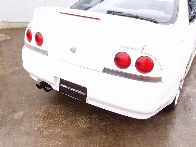 スカイライン GTS25tタイプM スペックII 過去整備記録簿19枚 走行90130kmタイミングベルト交換 走行113271km前後ブレーキパッド交換 ETC RMP18AW リアウイング タワーバー 取説 ユーザー様仕入 5MT(46枚目)