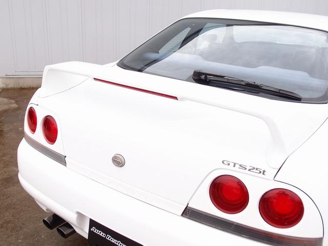 スカイライン GTS25tタイプM スペックII 過去整備記録簿19枚 走行90130kmタイミングベルト交換 走行113271km前後ブレーキパッド交換 ETC RMP18AW リアウイング タワーバー 取説 ユーザー様仕入 5MT(47枚目)