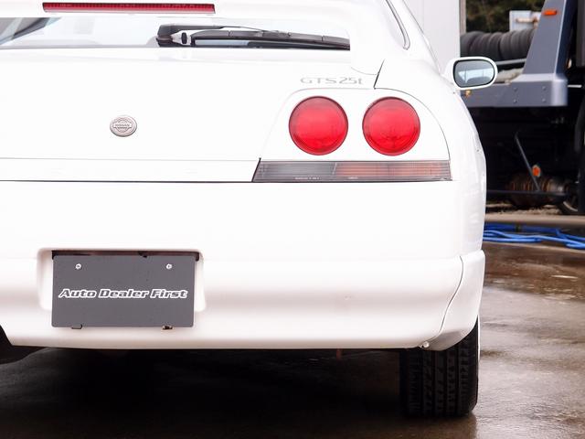 スカイライン GTS25tタイプM スペックII 過去整備記録簿19枚 走行90130kmタイミングベルト交換 走行113271km前後ブレーキパッド交換 ETC RMP18AW リアウイング タワーバー 取説 ユーザー様仕入 5MT(53枚目)