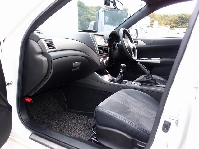 インプレッサ WRX STi カロッツエリアHDD地デジナビ ETCHID 純正18AW 前後ドラレコ 取説 整備手帳 整備記録簿12枚 6MT ノーマル LEDウインカードアミラー スマートキーX2 パワーシート 空気圧センサー(61枚目)