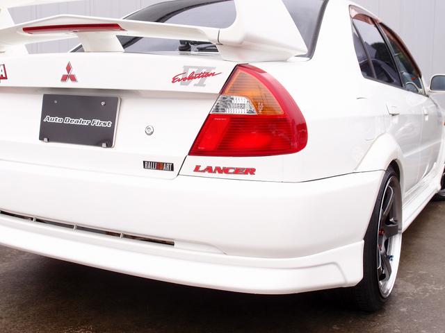 ランサー GSRエボリューションVI カロッツエリアディスプレイオーディオ TEIN車高調 ADVAN製GT18AW Tベルト交換済 マフラー ETC LEDフォグ 新品ラジエーター BLTZエアクリ RECAROシート HKSブローオフ(52枚目)