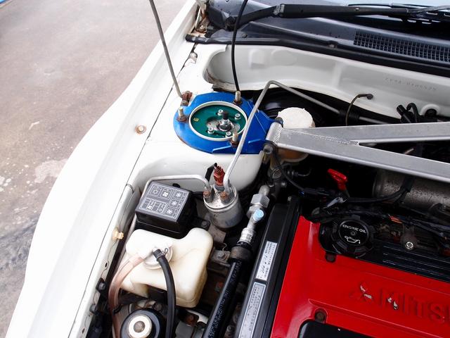 ランサー GSRエボリューションVI カロッツエリアディスプレイオーディオ TEIN車高調 ADVAN製GT18AW Tベルト交換済 マフラー ETC LEDフォグ 新品ラジエーター BLTZエアクリ RECAROシート HKSブローオフ(62枚目)