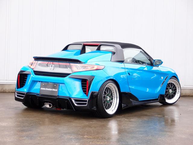 Ｓ６６０ α　１オーナー純正ディスプレイオーディオ　ラルグス車高調　ＷＯＲＫマイスターＭ１１６ＡＷ　ＫＬＣフルエアロ　ダックテール　バックカメラ　新品イグニッションコイル新品プラグ　ハーフレザーシート　スマートキー（2枚目）