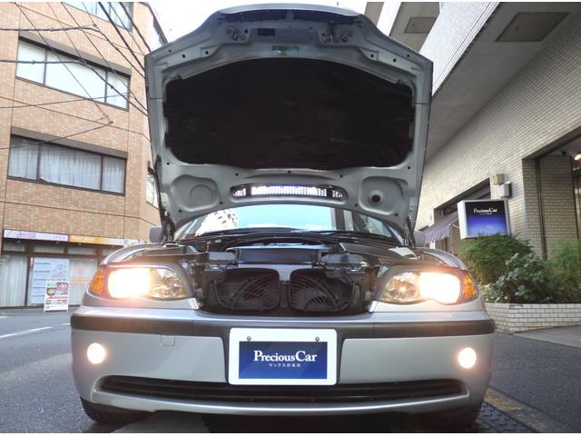3シリーズ 320i ワンオーナー E46型 2.2リットル直列6気筒DOHC24バルブエンジン ABS ASC+T 純正16AW POTENZA ETC 保証書 取説 全ディーラー整備記録 フルノーマル 屋内保管禁煙車(14枚目)