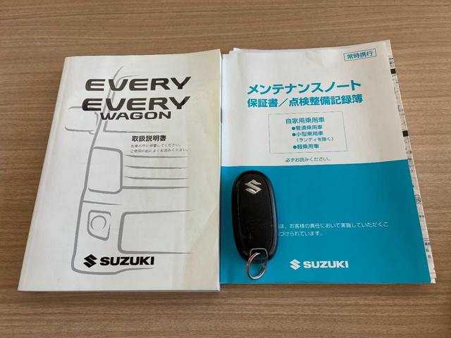 エブリイワゴン ＰＺターボスペシャル　ユーザー買取／両側電動スライド／衝突軽減ブレーキ／バックカメラ／Ｂｌｕｅｔｏｏｔｈ／オートステップ／ドラレコ／社外ナビ／ＥＴＣ／ＨＩＤライト／取扱説明書／メンテナンスノート／スマートキー（2枚目）