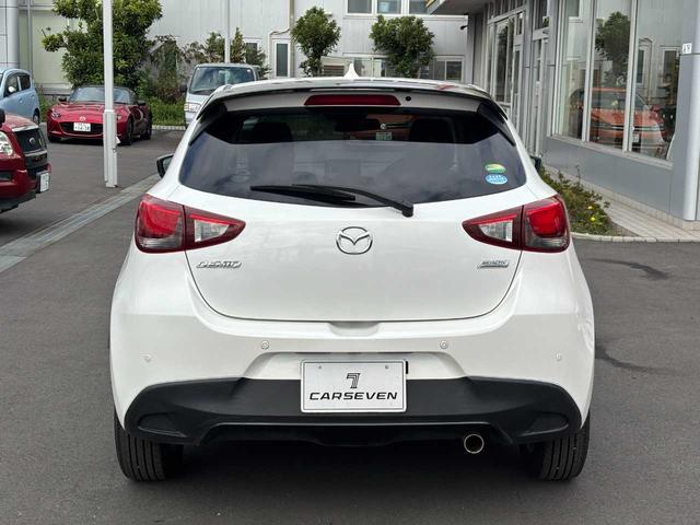 デミオ 13Sツーリング 1オナ禁煙/ユーザー買取車/純正フルエアロ/純正ナビ/レーンキープアシスト/スマートブレーキサポート/レーダークルーズ/地デジ/LEDヘッドライト/DVD/ETC/Bluetooth(38枚目)