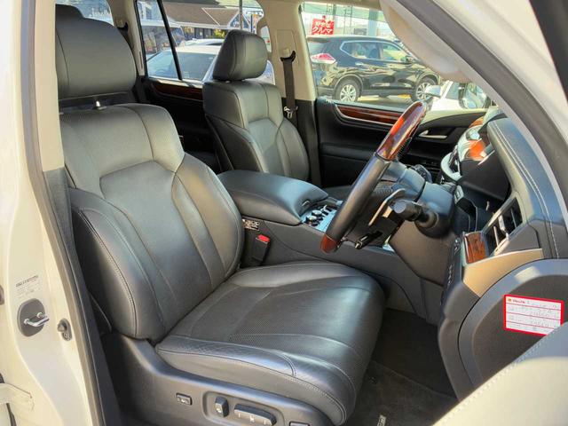 LX LX570 ユーザー買取/禁煙/サンルーフ/マークレビンソン/360度カメラ/プリクラッシュ/レーンキープ/黒革電動シート/LEDヘッド/パワーバック/Bluetooth/シートヒーター&クーラー/ETC2.0(26枚目)