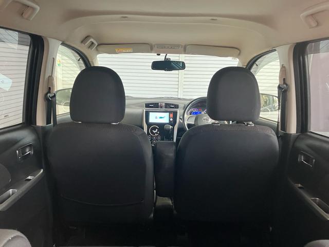 デイズ ハイウェイスター X スマートキー プッシュスタート HIDヘッドライト フォグランプ 電動格納ミラー ウインカーミラー オートエアコン ドアバイザー アイドリングストップ バックカメラ ベンチシート ABS(35枚目)