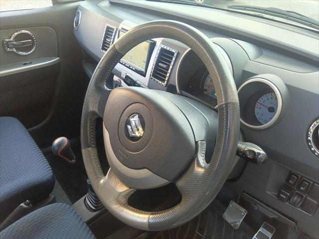 ワゴンＲ ＦＸ　マニュアル／４ＷＤ／ＳＵＺＵＫＩスポーツフルエアロ／キーレス／ＥＴＣ／ナビＴＶ／メッキ電動格納ミラー／フォグ／シートヒーター／アルミペダル／社外シフトノブ／社外アルミ／ドアバイザー／リアフィルム（36枚目）