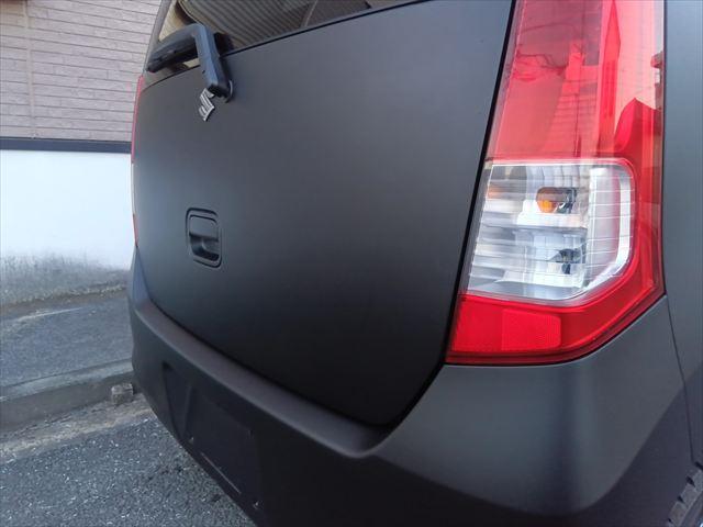 ワゴンR FX マット塗装/マニュアル/社外アルミ/ドアバイザー/リアワイパー/リアフィルム/電動格納ミラー/ABS/ライトレベライザー/PWスイッチ新品交換/新品ハンドルカバー(12枚目)