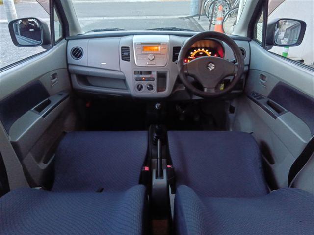 ワゴンR FX マット塗装/マニュアル/社外アルミ/ドアバイザー/リアワイパー/リアフィルム/電動格納ミラー/ABS/ライトレベライザー/PWスイッチ新品交換/新品ハンドルカバー(17枚目)