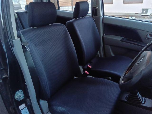 ワゴンR FX マット塗装/マニュアル/社外アルミ/ドアバイザー/リアワイパー/リアフィルム/電動格納ミラー/ABS/ライトレベライザー/PWスイッチ新品交換/新品ハンドルカバー(21枚目)