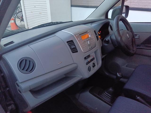 ワゴンR FX マット塗装/マニュアル/社外アルミ/ドアバイザー/リアワイパー/リアフィルム/電動格納ミラー/ABS/ライトレベライザー/PWスイッチ新品交換/新品ハンドルカバー(33枚目)