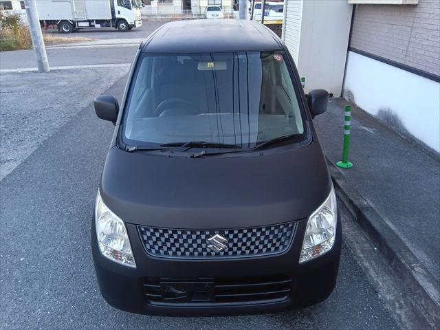 ワゴンR FX マット塗装/マニュアル/社外アルミ/ドアバイザー/リアワイパー/リアフィルム/電動格納ミラー/ABS/ライトレベライザー/PWスイッチ新品交換/新品ハンドルカバー(48枚目)