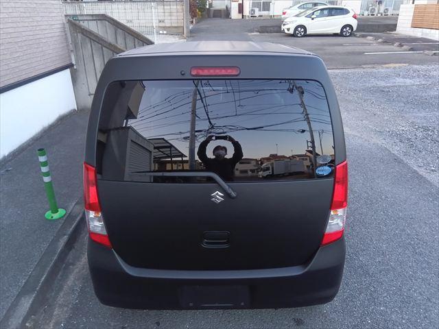 ワゴンR FX マット塗装/マニュアル/社外アルミ/ドアバイザー/リアワイパー/リアフィルム/電動格納ミラー/ABS/ライトレベライザー/PWスイッチ新品交換/新品ハンドルカバー(49枚目)