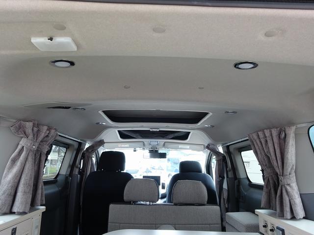 ＮＶ２００バネットワゴン キャンピングカー　ナッツＲＶ　キャネル　バンコン　ＤＣ冷蔵庫　べバスト製ＦＦヒーター　ツインサブ　走行充電（Ｃ－ＴＥＫ）　外部充電　インバーター４００Ｗ　サイクルキャリア　ＡＣコンセント４口　ＤＣソケット３口　ポップアップルーフ（56枚目）