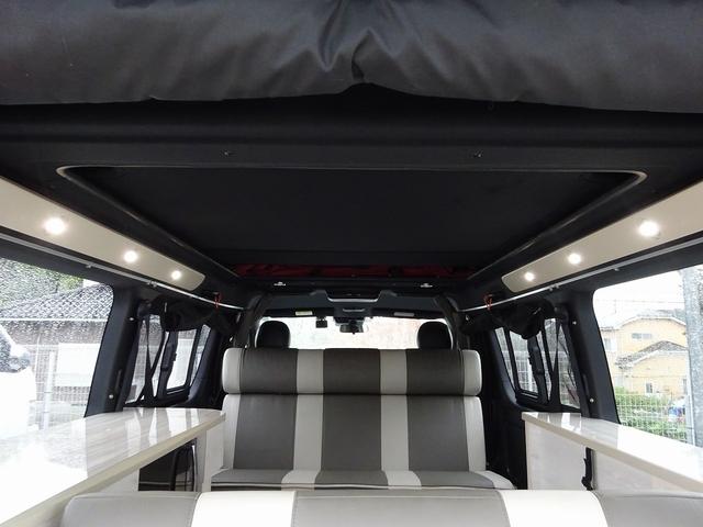 ハイエースバン キャンピングカー ケイワークス オーロラスタークルーズSL バンコン シンク エバスペヒャー製FFヒーター シングルサブ 1500Wインバーター フレキシブルソーラー サイドオーニング 電子レンジ 給排水19L フリップダウンモニター ポップアップ TSS(36枚目)