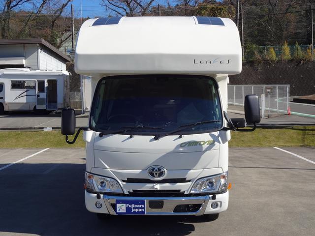 カムロード キャンピングカー バンテック コルドリーブス キャブコン シンク コンロ DC冷蔵庫 べバスト製FFヒーター リチウム500Ah 内部電源 外部充電 インバーター1500W フレキシブルソーラー4枚 家庭用エアコン 液晶テレビ マックスファン(60枚目)