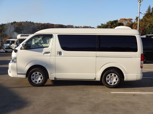 ハイエースワゴン キャンピングカー　ＦＯＣＳ　ＤＳ－Ｆ　バンコン　シンク　ＤＣ冷蔵庫　べバスト製ＦＦヒーター　シングルサブバッテリー　走行充電　外部充電　外部電源　内部電源　電子レンジ　走行時リアクーラー・リアヒーター　給排水タンク１０Ｌ　マックスファン（63枚目）