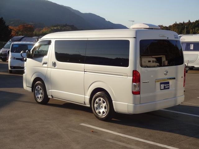 ハイエースワゴン キャンピングカー　ＦＯＣＳ　ＤＳ－Ｆ　バンコン　シンク　ＤＣ冷蔵庫　べバスト製ＦＦヒーター　シングルサブバッテリー　走行充電　外部充電　外部電源　内部電源　電子レンジ　走行時リアクーラー・リアヒーター　給排水タンク１０Ｌ　マックスファン（64枚目）