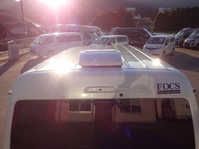 ハイエースワゴン キャンピングカー　ＦＯＣＳ　ＤＳ－Ｆ　バンコン　シンク　ＤＣ冷蔵庫　べバスト製ＦＦヒーター　シングルサブバッテリー　走行充電　外部充電　外部電源　内部電源　電子レンジ　走行時リアクーラー・リアヒーター　給排水タンク１０Ｌ　マックスファン（71枚目）