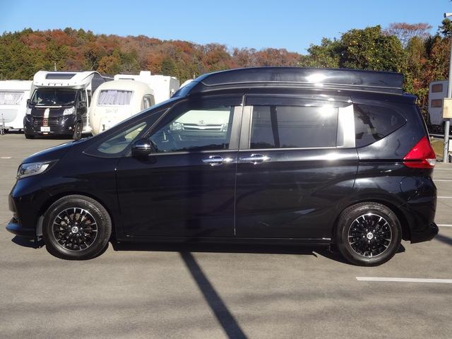 フリード＋ キャンピングカー　ホワイトハウス　フリースタイル　バンコン　エバスペヒャー製ＦＦヒーター　シングルサブバッテリー　走行充電　外部電源　外部充電　ホンダセンシング　リア両側パワースライドドア　フロントシートシートヒーター　ポップアップルーフ（48枚目）