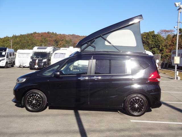 フリード＋ キャンピングカー　ホワイトハウス　フリースタイル　バンコン　エバスペヒャー製ＦＦヒーター　シングルサブバッテリー　走行充電　外部電源　外部充電　ホンダセンシング　リア両側パワースライドドア　フロントシートシートヒーター　ポップアップルーフ（56枚目）