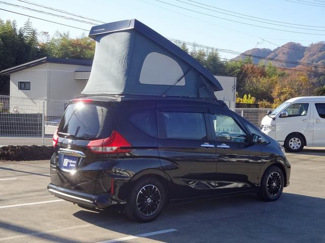 フリード＋ キャンピングカー　ホワイトハウス　フリースタイル　バンコン　エバスペヒャー製ＦＦヒーター　シングルサブバッテリー　走行充電　外部電源　外部充電　ホンダセンシング　リア両側パワースライドドア　フロントシートシートヒーター　ポップアップルーフ（59枚目）