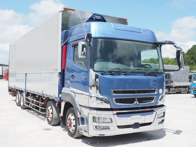 スーパーグレート  跳ね上げパワーゲート アルミホイール アルミウイング車 融雪仕様(6枚目)