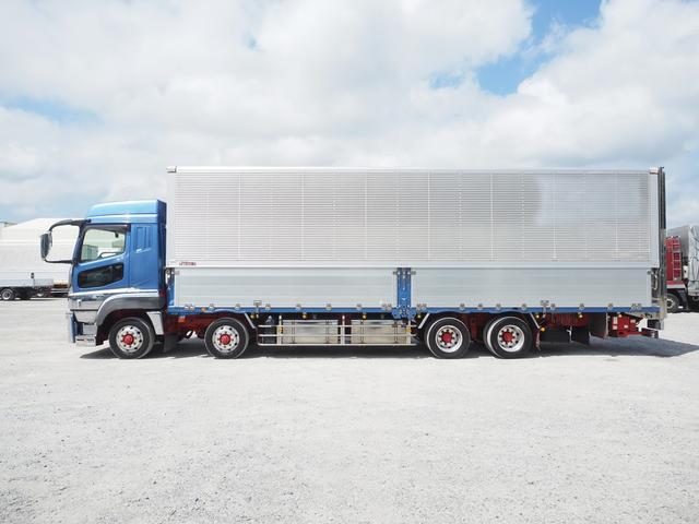 スーパーグレート  跳ね上げパワーゲート アルミホイール アルミウイング車 融雪仕様(11枚目)