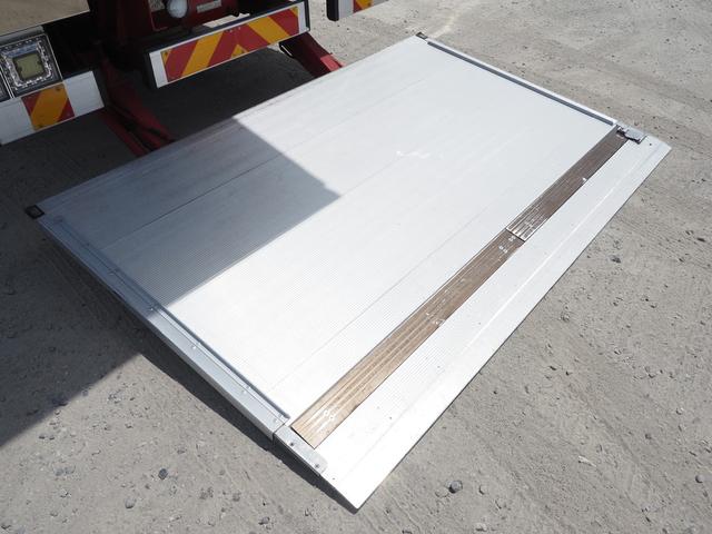 スーパーグレート  跳ね上げパワーゲート アルミホイール アルミウイング車 融雪仕様(13枚目)