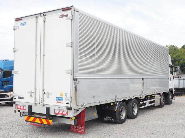 ギガ ハイルーフ 積載13.6トン 4軸低床 アルミウィング(2枚目)