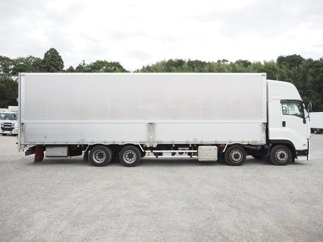 ギガ ハイルーフ 積載13.6トン 4軸低床 アルミウィング(11枚目)