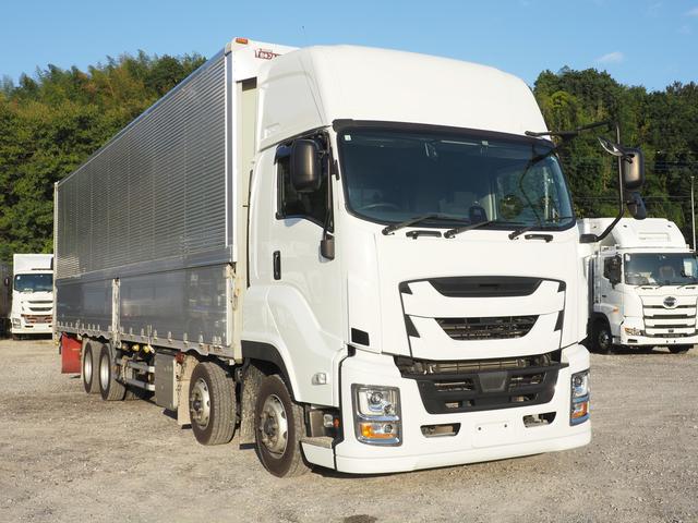 ギガ 　ハイルーフ　積載１３．６トン　４軸低床　アルミウィング（6枚目）