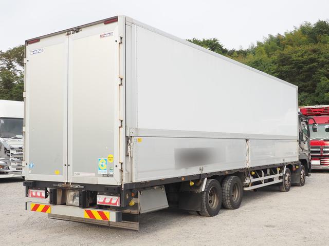 スーパーグレート 7速マニュアル 積載14.0トン メッキ付 4軸低床 パネルウィング(2枚目)