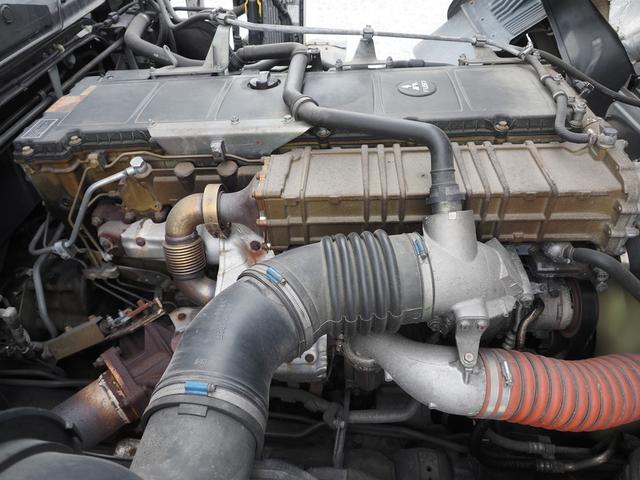 スーパーグレート 7速マニュアル 積載14.0トン メッキ付 4軸低床 パネルウィング(4枚目)