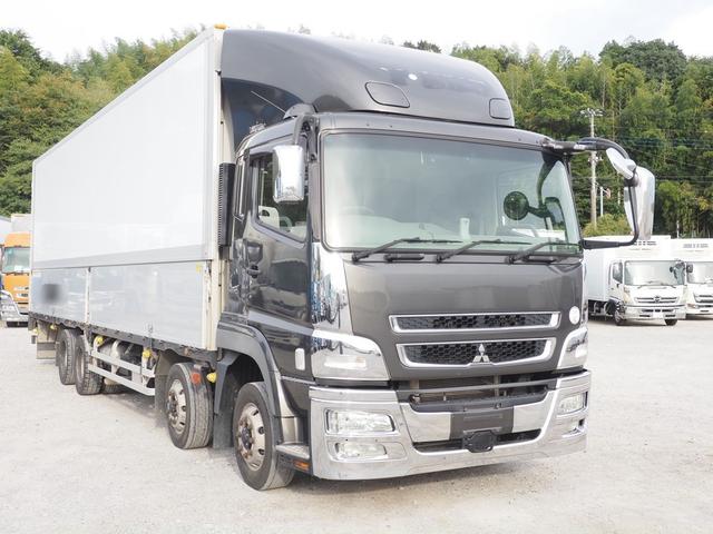 スーパーグレート 7速マニュアル 積載14.0トン メッキ付 4軸低床 パネルウィング(6枚目)