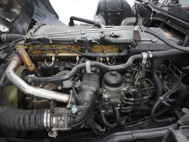 スーパーグレート 7速マニュアル 積載14.0トン メッキ付 4軸低床 パネルウィング(24枚目)