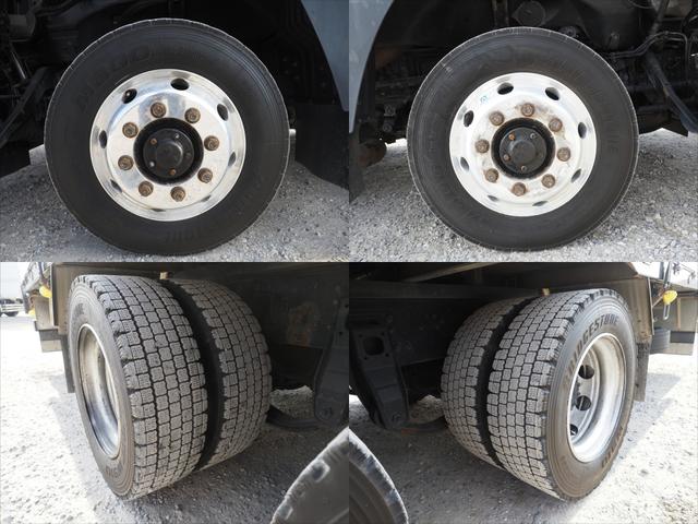 スーパーグレート 7速マニュアル 積載14.0トン メッキ付 4軸低床 パネルウィング(30枚目)