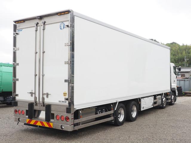 プロフィア 　サブエンジン付　ジョロダー４列　キーストン　サイド観音扉　矢野特殊ボデー　アルミホイール　４軸　冷凍バン車　菱重製冷凍機（2枚目）