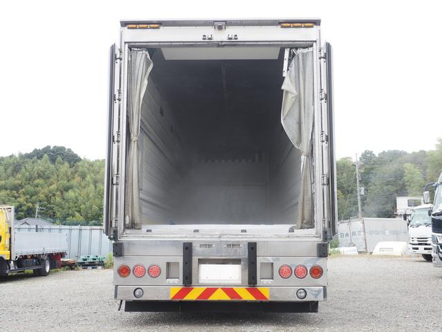 プロフィア 　サブエンジン付　ジョロダー４列　キーストン　サイド観音扉　矢野特殊ボデー　アルミホイール　４軸　冷凍バン車　菱重製冷凍機（10枚目）