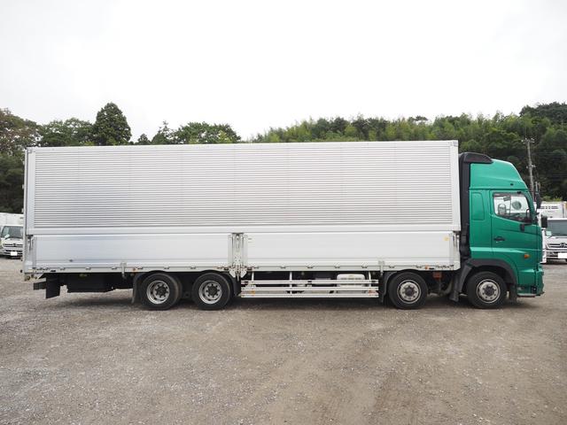 プロフィア 　車検付　７速マニュアル　ハイルーフ　積載１３．８トン　４軸低床　アルミウィング（12枚目）