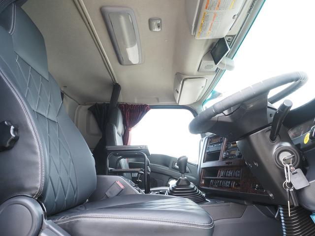 ギガ 7速マニュアル スタンション付 丸環フック アルミブロック アルミホイール 4軸平ボディ(3枚目)