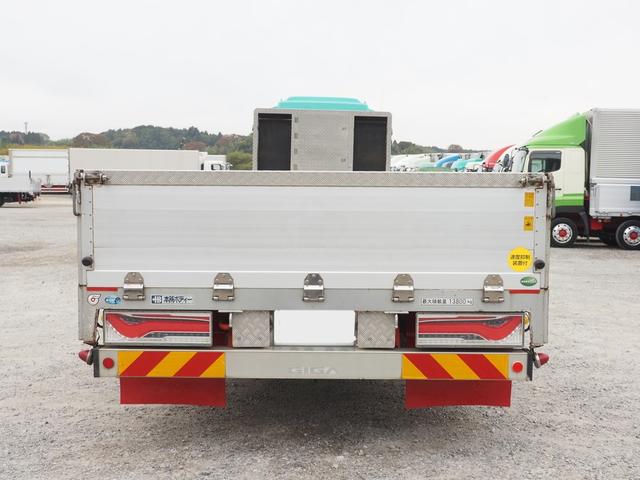 ギガ 7速マニュアル スタンション付 丸環フック アルミブロック アルミホイール 4軸平ボディ(9枚目)